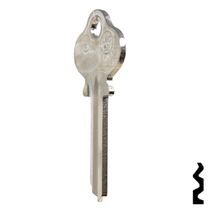 Uncut Key Blank | Lockwood | L4, 1004A - Image 9