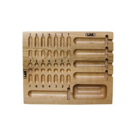 LAB Wood Block Pinning Tray