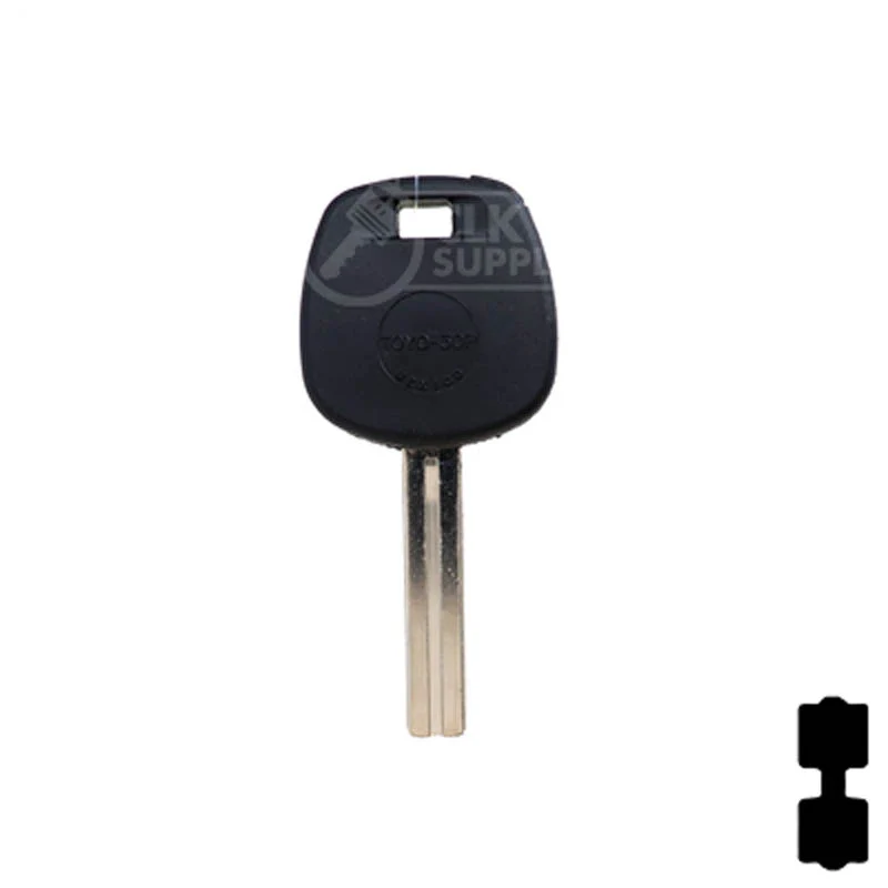 Uncut Transponder Key | Lexus | TOY48BT4