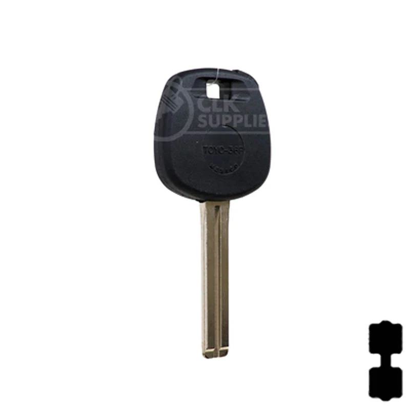 Uncut Transponder Key | Lexus | TOY50PT - Image 3