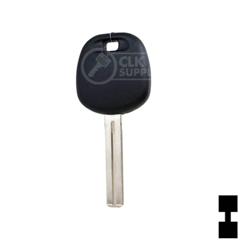 Uncut Transponder Key Blank | Lexus | Short TOY50-PT - Image 12