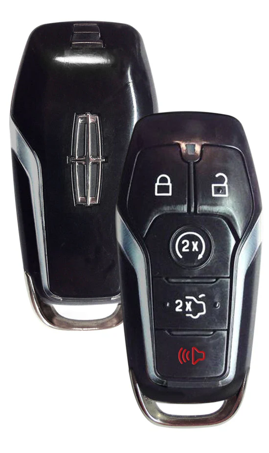 5-Button PEPS FOB 2-Way w/ Lincoln Logo | Lincoln | 5925313