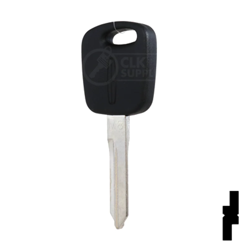 Uncut Transponder Key w/ Strattec Logo | Lincoln | 691641 - Image 12