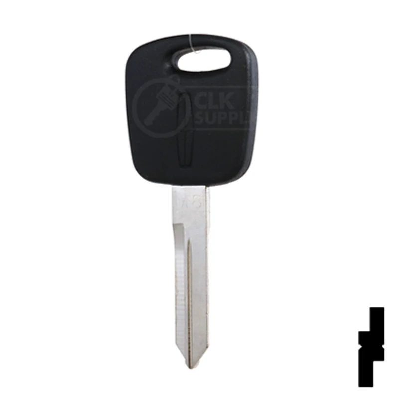 Uncut Transponder Key w/ Strattec Logo | Lincoln | 691641 - Image 13
