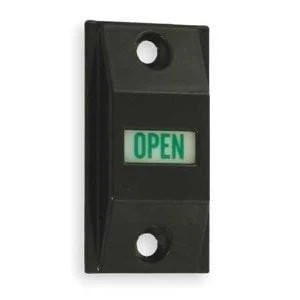 Lock Indicator Set With Header Sign - Dura Finish
