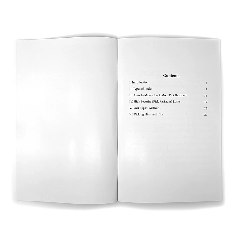 Lock Picking and Lock Bypass Methods Manual - Image 4