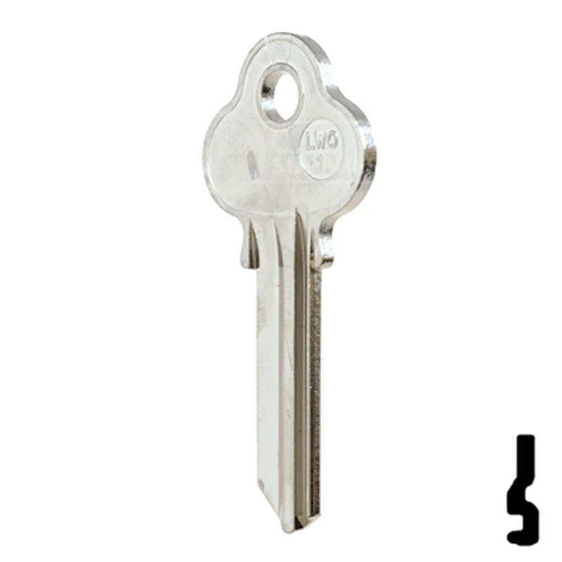 Uncut Key Blank | Lockwood | LWO1-NP, LWO4R - Image 10