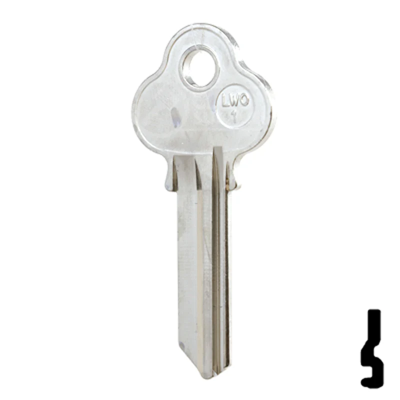 Uncut Key Blank | Lockwood | LWO1-NP, LWO4R - Image 11