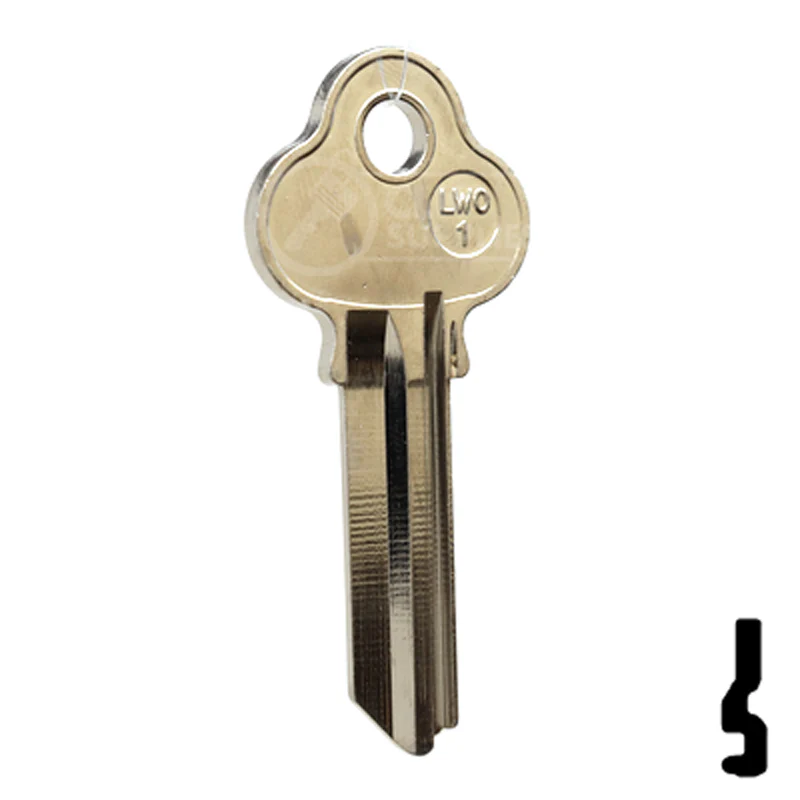 Uncut Key Blank | Lockwood | LWO1-NP, LWO4R - Image 15