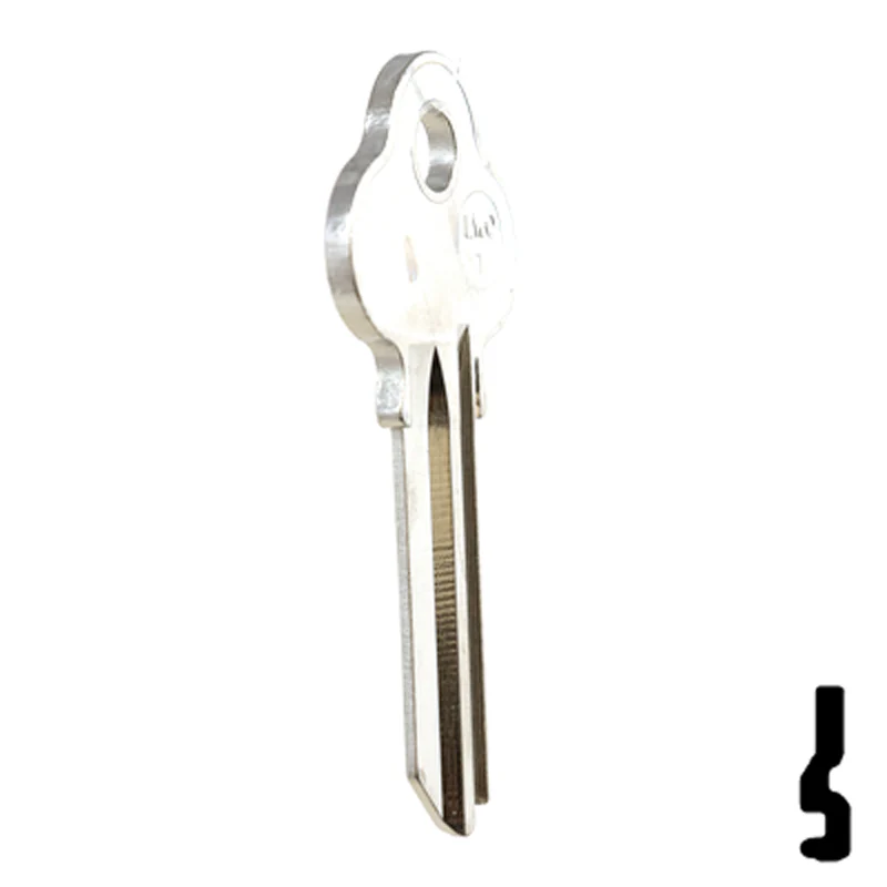 Uncut Key Blank | Lockwood | LWO1-NP, LWO4R - Image 17