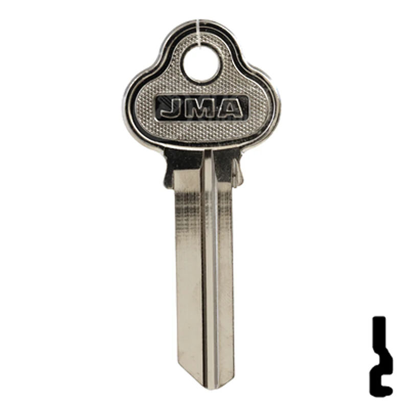 Uncut Key Blank | Lockwood | LWO2D-NP, LK1