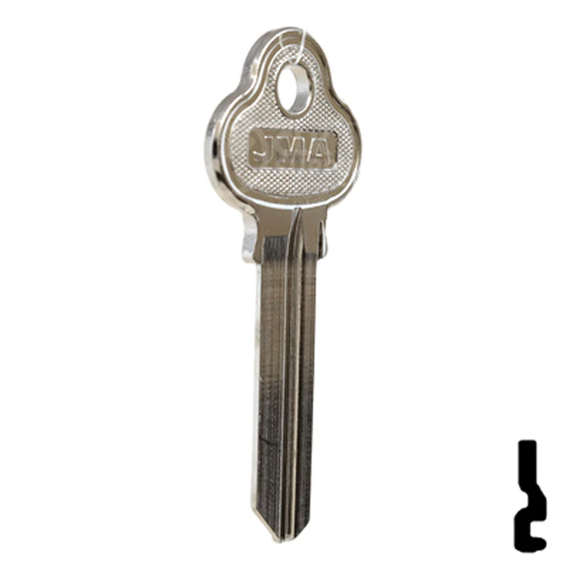 Uncut Key Blank | Lockwood | LWO2D-NP, LK1 - Image 4
