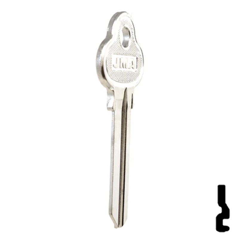 Uncut Key Blank | Lockwood | LWO2D-NP, LK1 - Image 5