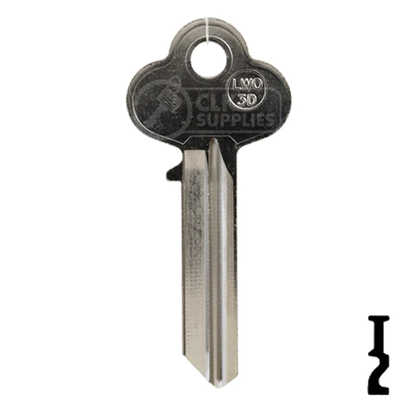 Uncut Key Blank | Lockwood | LWO3D-NP,  A1015M - Image 13
