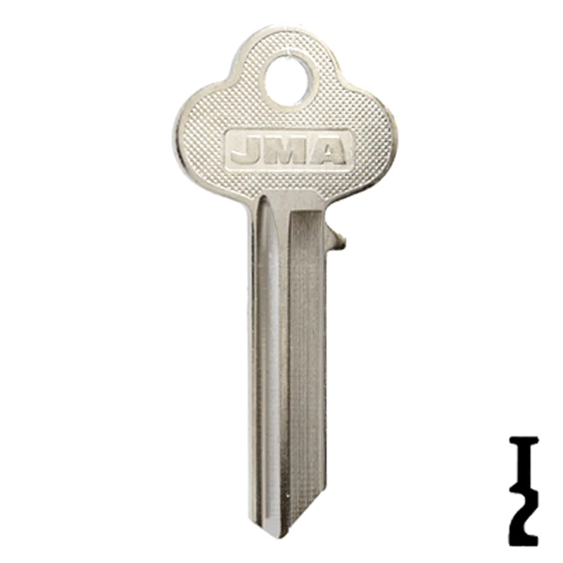 Uncut Key Blank | Lockwood | LWO3D-NP,  A1015M - Image 2