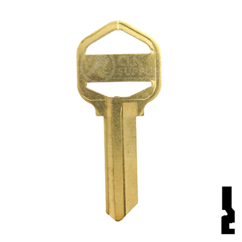 Uncut Key Blank | Kwikset | EZ1, LSD-1DE