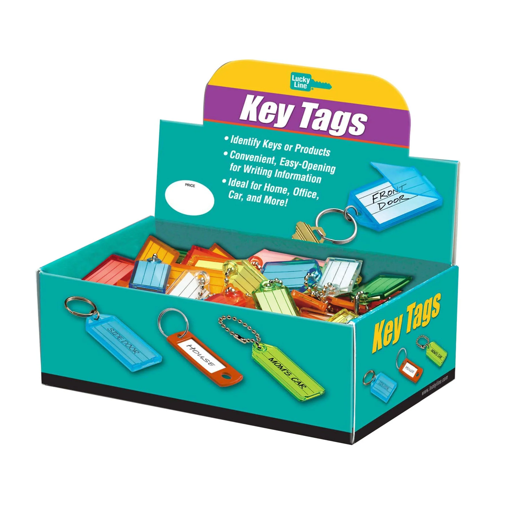 Lucky Line | Key Tag with Ball Chain 100/Box