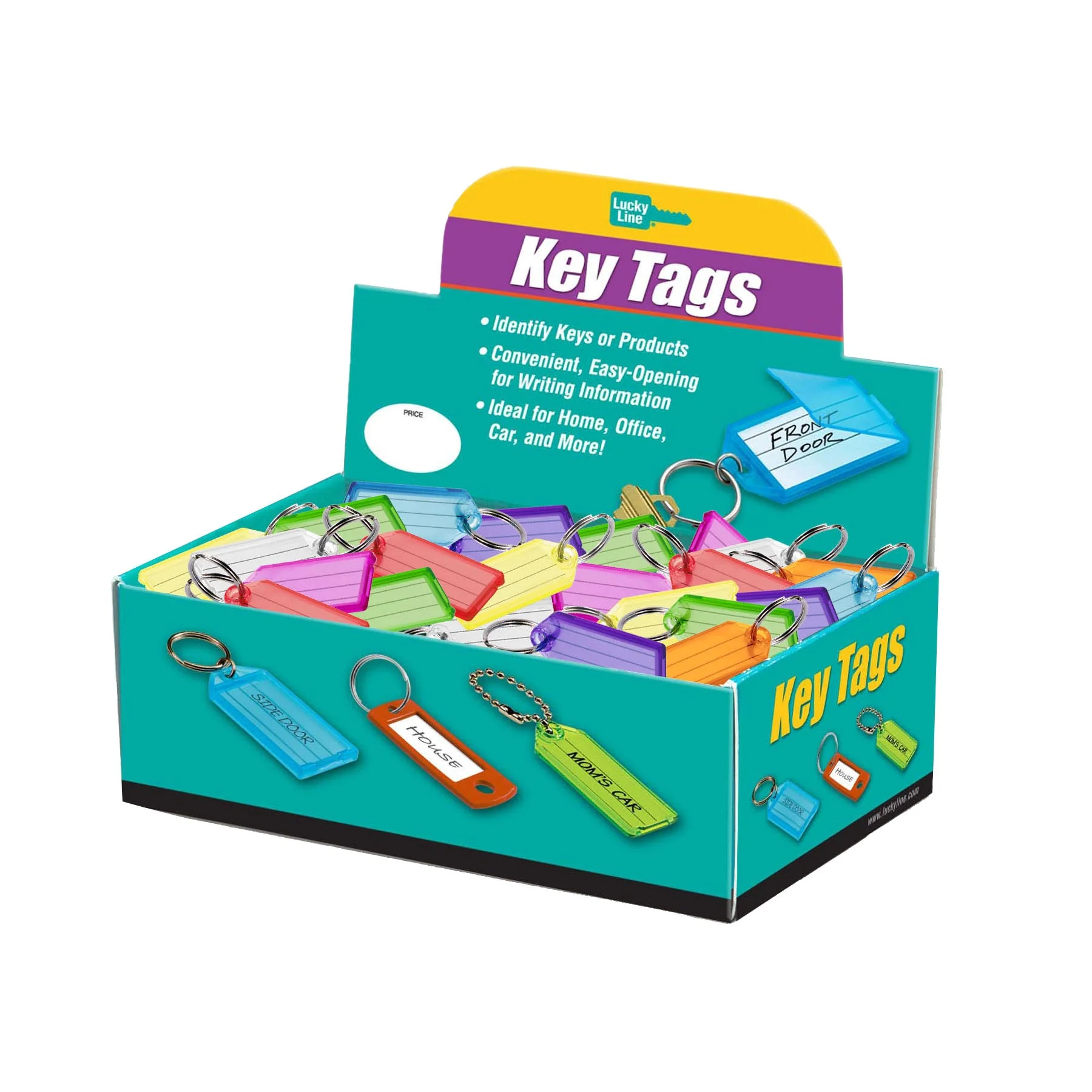 Lucky Line | Key Tag with Split Ring 100/Box