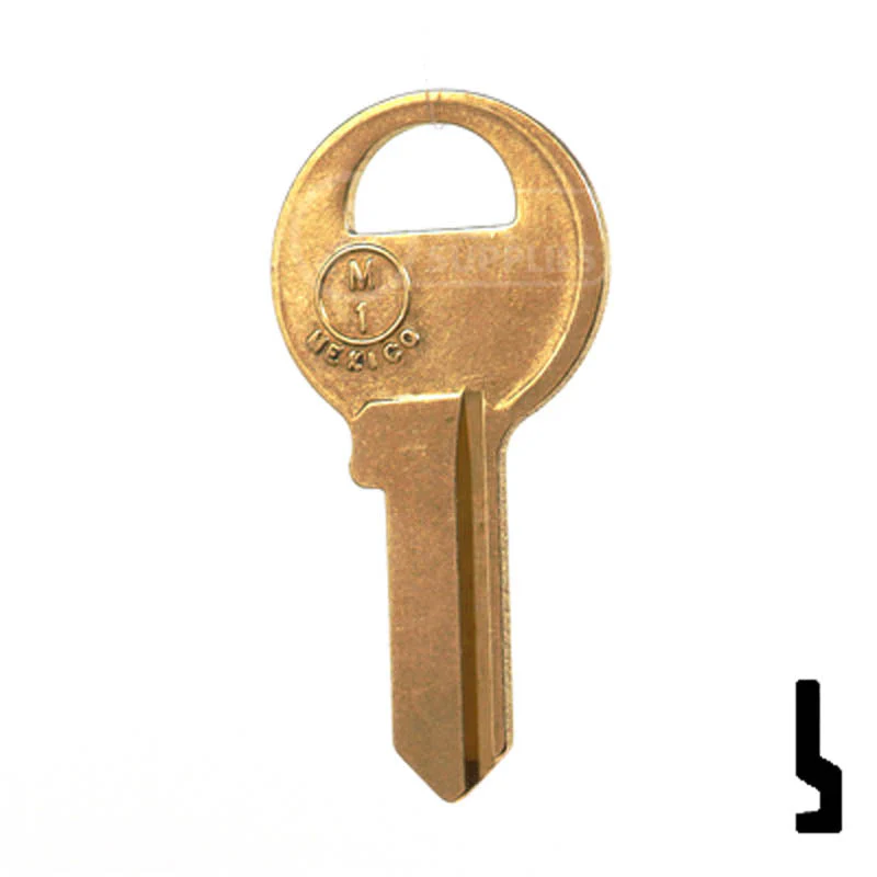 Uncut Key Blank | Master Padlock | M1, 1092 - Image 23