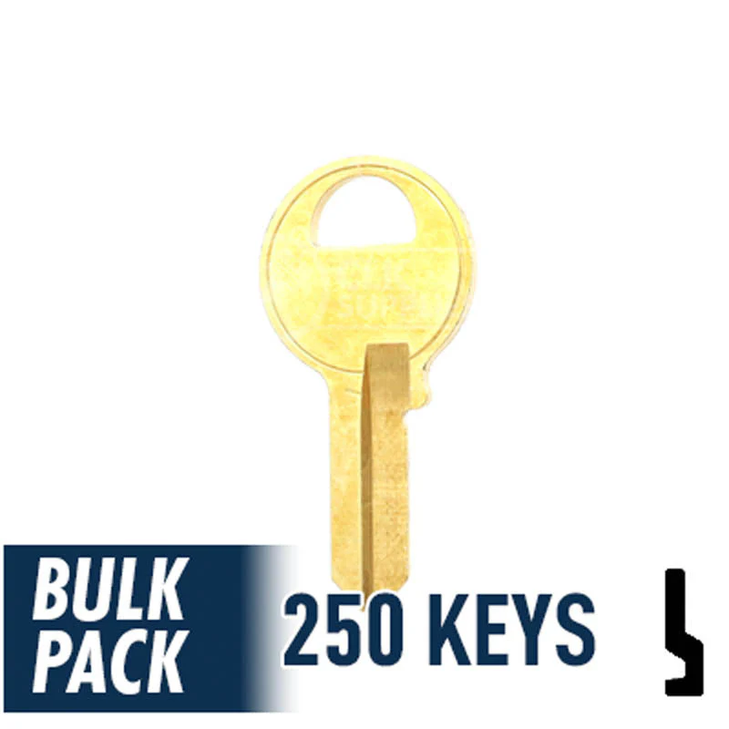 Uncut Key Blank | Master Padlock | M1 - 250 Pack by Ilco - Image 12