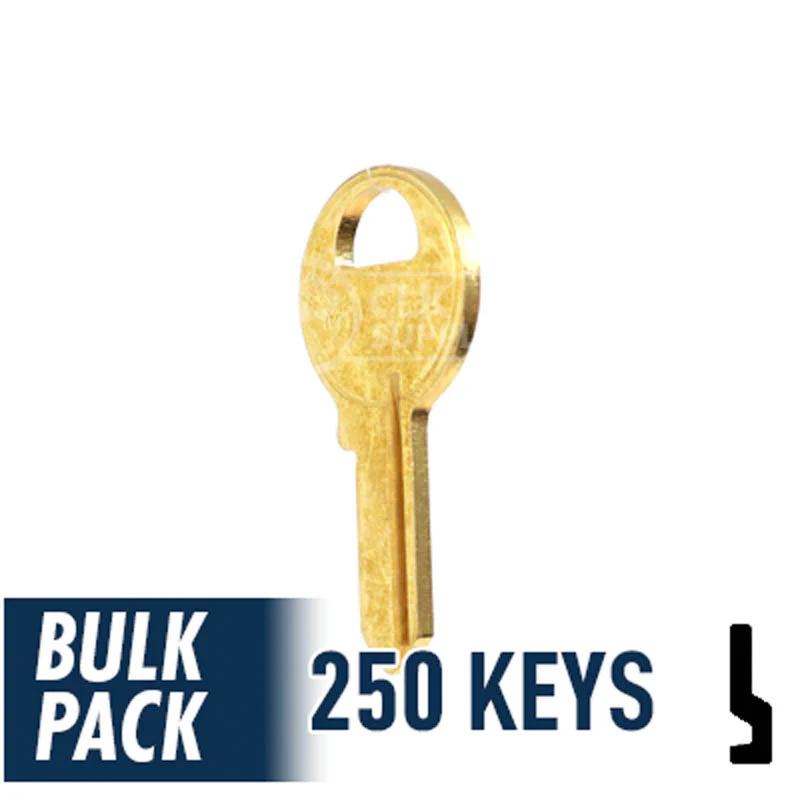Uncut Key Blank | Master Padlock | M1 - 250 Pack by Ilco - Image 22
