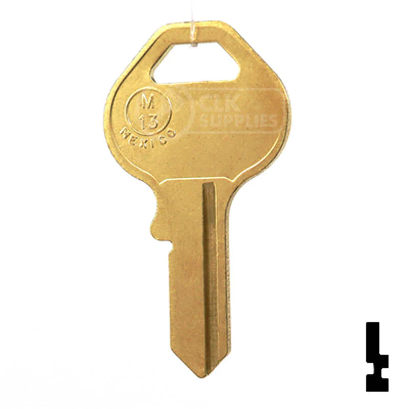 Uncut Key Blank | Master Padlock | M13, 1092DS - Image 24