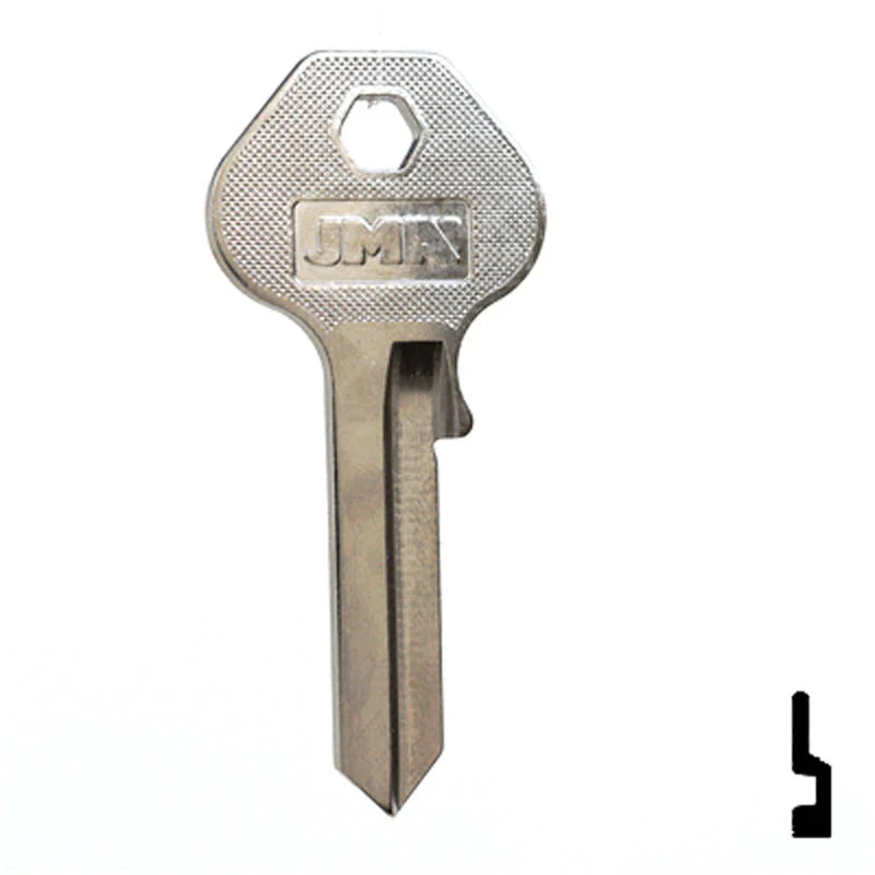 Uncut Key Blank | Master Padlock | M14, 1092J - Image 2