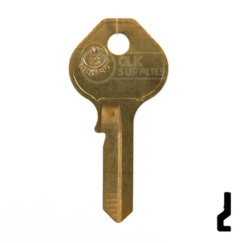 M16-1092NR Master Key Blank