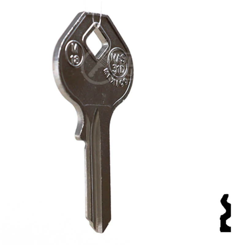 Uncut Key Blank | Master Padlock | M18, 1092-40 - Image 16