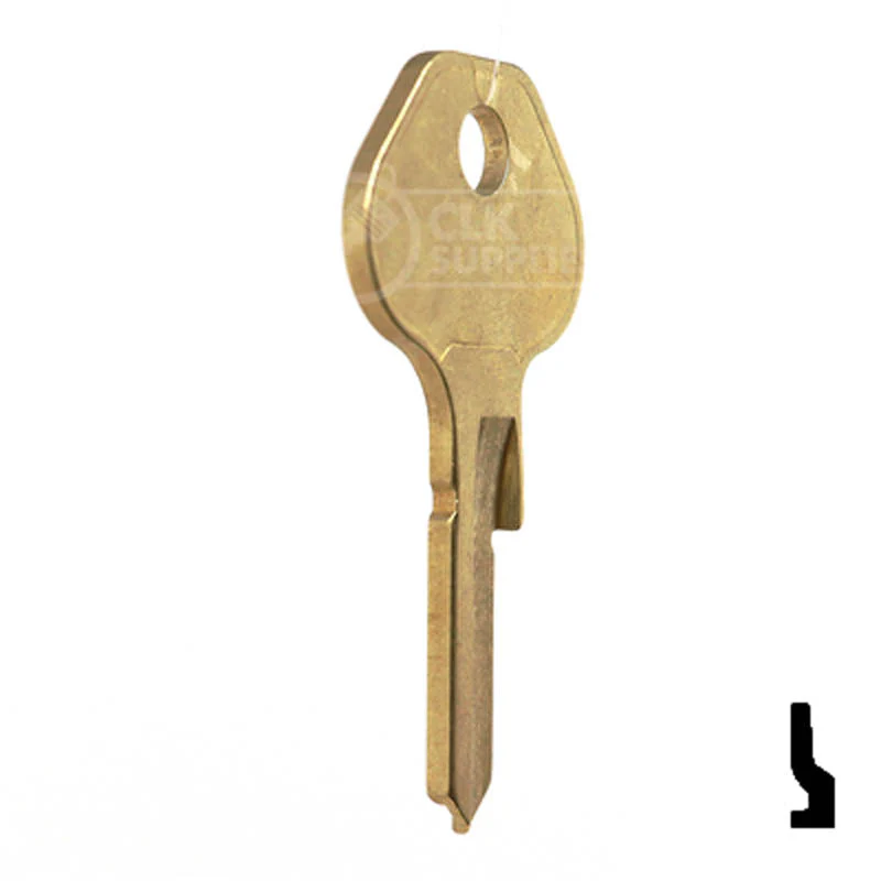 Uncut Key Blank | Master Padlock | M19, 1092-900 - Image 16