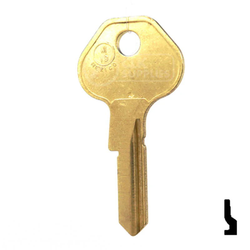 Uncut Key Blank | Master Padlock | M19, 1092-900 - Image 23