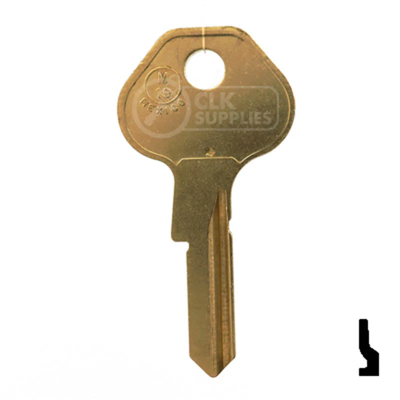 Uncut Key Blank | Master Padlock | M19, 1092-900 - Image 24