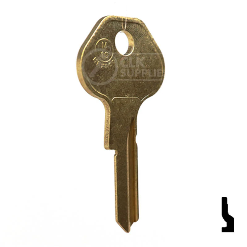 Uncut Key Blank | Master Padlock | M19, 1092-900 - Image 3