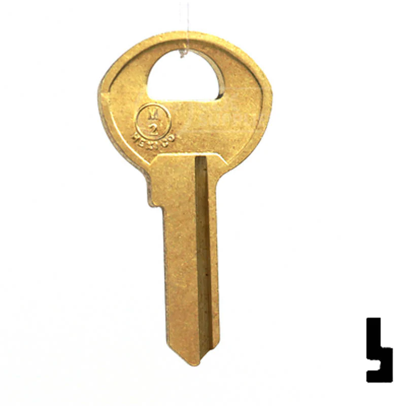 Uncut Key Blank | Master Padlock | M2, 1092B - Image 2