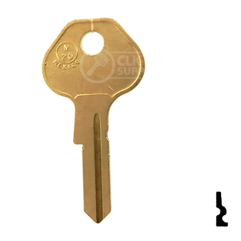 Uncut Key Blank | Master Padlock | M20, 1092-6000 - Image 24