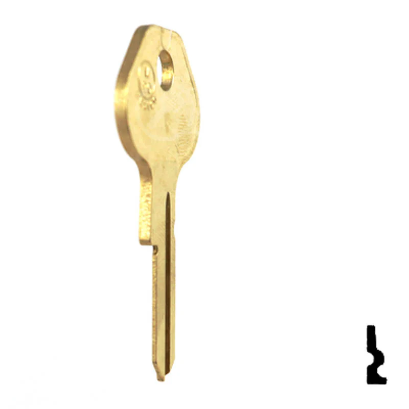 Uncut Key Blank | Master Padlock | M20, 1092-6000 - Image 5