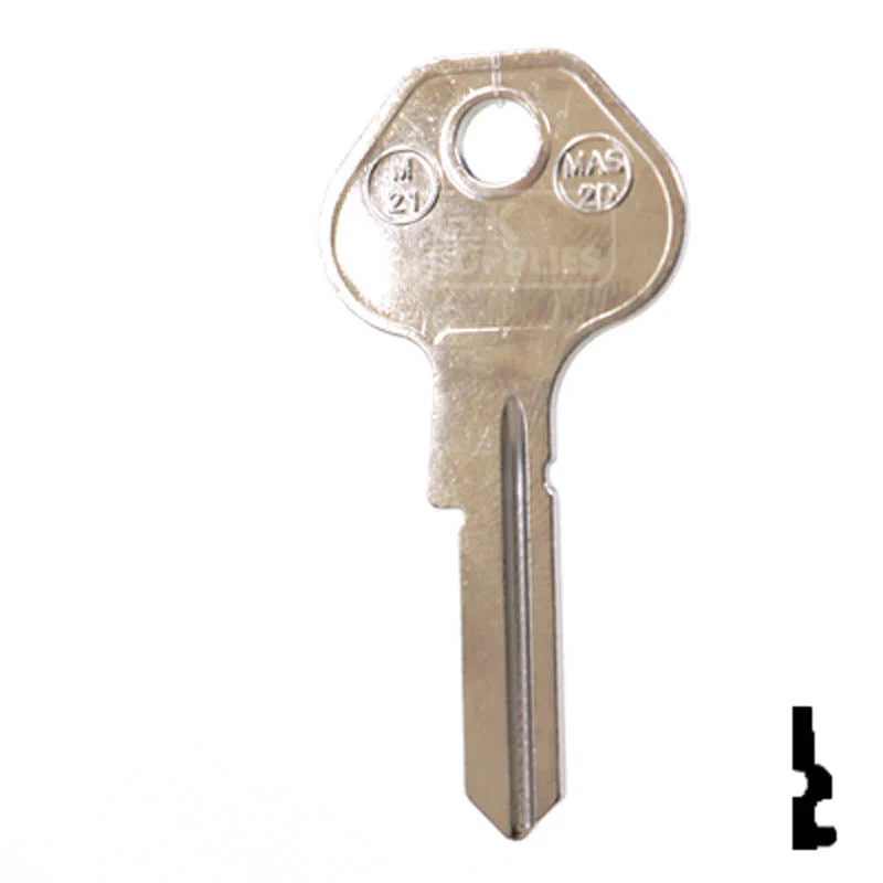 Uncut Key Blank | Master Padlock | M21, 1092-7000 - Image 12