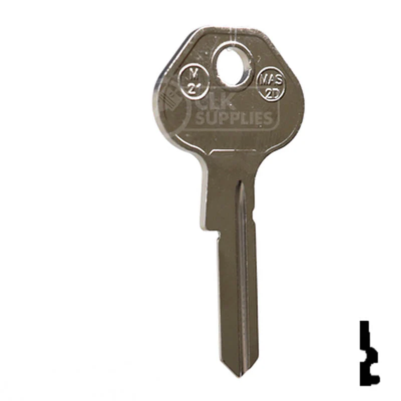 Uncut Key Blank | Master Padlock | M21, 1092-7000 - Image 15