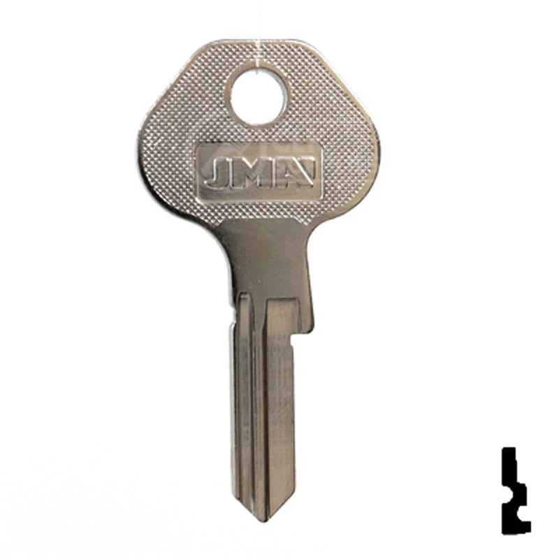 Uncut Key Blank | Master Padlock | M25, 1092-6000B - Image 2
