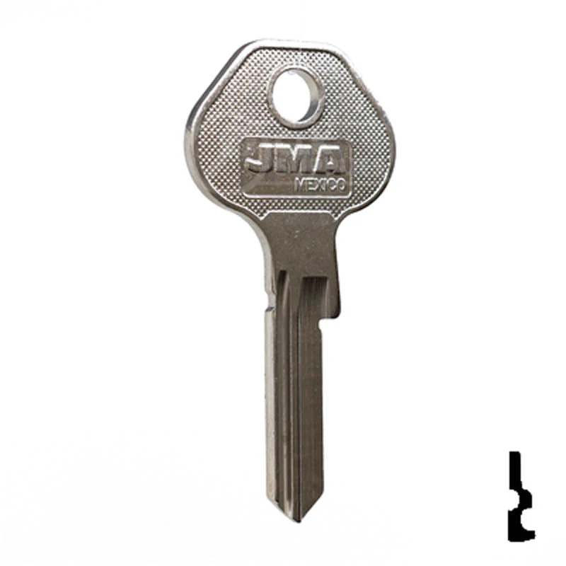 Uncut Key Blank | Master Padlock | M26, 1092-7000B - Image 3