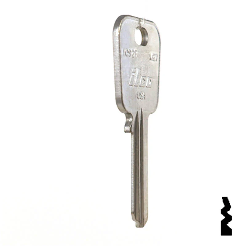 Uncut Key Blank | Master Padlock | M27, 1092F - Image 5