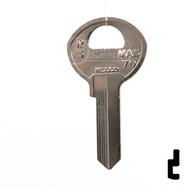 Uncut Key Blank | Master Padlock | M3, 1092VR - Image 13