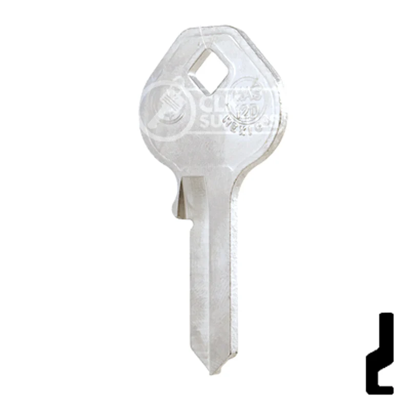 Uncut Key Blank | Master Padlock | MAS-12D, M4 - Image 11