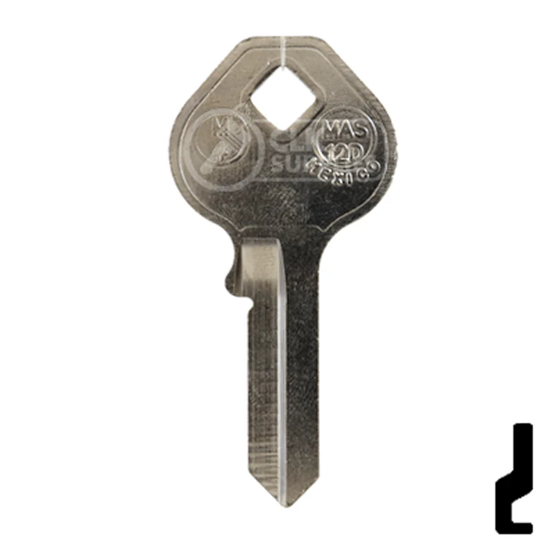 Uncut Key Blank | Master Padlock | MAS-12D, M4 - Image 13