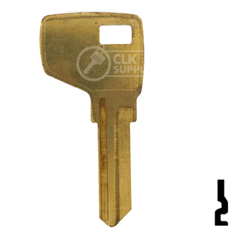 Uncut Key Blank | Master Padlock | MD17-BR - Image 2
