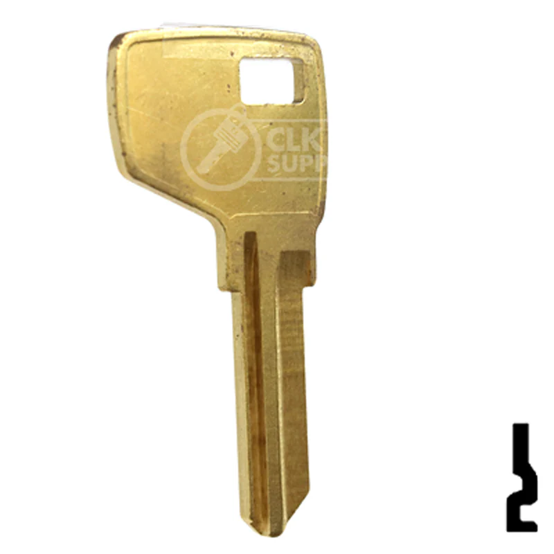 Uncut Key Blank | Master Padlock | MD17-BR - Image 4