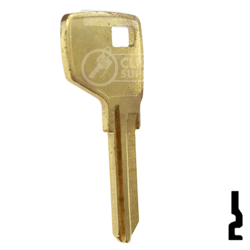 Uncut Key Blank | Master Padlock | MD17-BR - Image 5