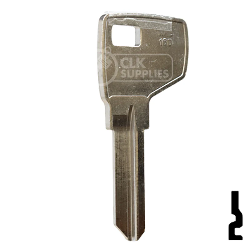 Uncut Key Blank | Master Padlock | MD17-NP, MAS-16D, MD1054K - Image 16