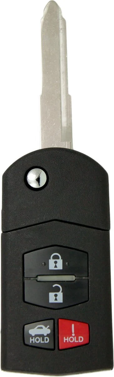 Mazda 4 Button Flip Key (4B2) - By Ilco