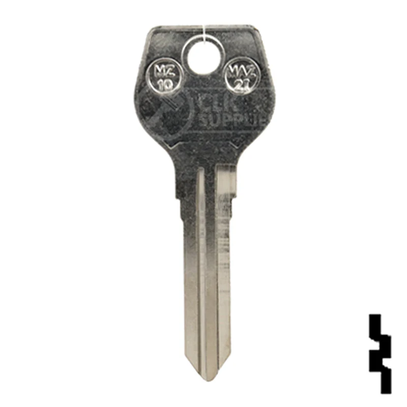Uncut Key Blank | Mazda | MZ10-NP, MAZ-2I, X27 - Image 13